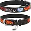 Нашийник для собак Waudog Design шкіряний з QR паспортом, малюнок Ліга Справедливості, XS, Ш 12 мм, Дов 20-28 см (4823089323077) - мініатюра 1
