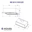 Витяжка повновбудована Minola HBI 5614 BL 1000 LED - мініатюра 10
