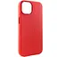 Шкіряний чохол Epik Leather Case AA Plus with MagSafe для Apple iPhone 14, 6.1 Crimson - мініатюра 4