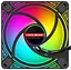Вентилятор Coolmoon 120мм CM-DM1-B Reverse (CM-DM1-B-R) Black - миниатюра 4