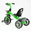 Дитячий триколісний велосипед Best Trike BS-18125 EVA колеса зелений - мініатюра 2
