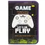 Папка для ручної праці на блискавці А4 "Game time lets go play" АП-1002-7 - мініатюра 1