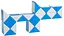 Змійка Рубіка біло-блакитна в коробці (Smart Cube Snake Blue) (SCT401) - мініатюра 3