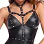 Комбінезон Cottelli Party Harness M (чорний) - мініатюра 11