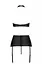 Комплект из экокожи Passion Nancy Set black 4XL/5XL - миниатюра 4