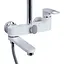 Душевая система универсальная Qtap Jay Chrome/White с изливом QTJAY111CRW45555 - миниатюра 2