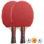 Набір для настільного тенісу Joola Rosskopf 2 Bats 3 Balls (54805) - мініатюра 1