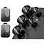 Захисне скло DK для Samsung S25 Ultra S938 на камеру Lens Metal Ring Eagle 020524 black 2 шт. - мініатюра 1