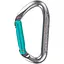 Карабін Climbing Technology Salto Straight Gate Grey/Turquoise (1053-2C28600XLGCTSTD) - мініатюра 1