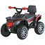 Електромобіль дитячий Bambi Квадроцикл Racer M 6125EBLR-3 до 3 км/год 6V 800mA екошкіра червоний - мініатюра 1