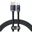 Кабель Baseus Crystal Shine Series Fast Charging Data Cable USB to Type-C 100W 1.2 м Чорний - мініатюра 1