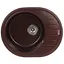 Кухонная мойка Zerix ZS-6250R-12 коричневая ZX4552, Коричневый - миниатюра 1