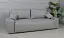 Диван Турин прямой раскладной серый - миниатюра 3