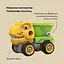 Машинка-конструктор Otamanko Тиранозавр самосвал Желтый/зеленый - миниатюра 2