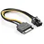 Кабель живлення для відеокарти 6-pin to SATA Male - мініатюра 1