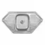 Мойка кухонная Kraft 9550 D Decor угловая 950х500х180 мм 0,8 мм 30412 - миниатюра 1