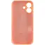 Чехол Epik Silicone Case Full Camera Protective (AA) для Apple iPhone 16 (6.1) Оранжевый/Cantaloupe - миниатюра 6