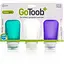 Набір ємностей для косметики Humangear GoToob+ 3-Pack Medium Синій-Фіолетовий - мініатюра 2