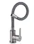 Змішувач для кухні Brinex Pure 015F3 з гнучким виливом Nickel/Grey BRIPUR015F3NKG - мініатюра 2