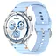 Силиконовый ремешок Wavy для Smart Watch 20mm Light Blue - миниатюра 1