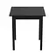 Стіл кухонний Ferrum-decor Дієго 75x90x90 Чорний ДСП Сосна Кембра 16мм (FRD-105722) - мініатюра 1