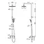 Душова система хром Imprese Bila Desne T-10304SQ, Хром - мініатюра 2