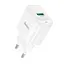 МЗП Hoco C140A Smart QC3.0 18W (1USB-A) White - мініатюра 1