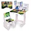 Дитяча Парта N 2071-3-7 білий, зі стільчиком - мініатюра 1