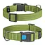 Ошейник для собак хлопчатобумажная тесьма CoLLaR Брезент пластиковый фастекс L Ш 35 мм Д 46-69 см - миниатюра 1