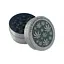 Гриндер для подрібнення тютюну Амстердам HL-243 High Quality Designed Silver Green (10905) - мініатюра 3