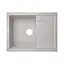 Кухонная мойка Lidz 650x500/200 GRA-09 (LIDZGRA09650500200), Серый - миниатюра 1