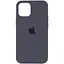 Чехол Silicone Case Full Protective AA для Apple iPhone 14 Plus 6.7 Серый/Dark Gray - миниатюра 1