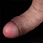 Вібратор Lovetoy Real Softee 10.5" 26.5 см коричневий - мініатюра 6
