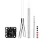 Приймач RadioMaster DBR4 Dual Band Xross Gemini ELRS 2.4G+900MHz RX (HP0157.0086) - мініатюра 1
