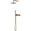 Душова система прихованого монтажу Omnires Contour gold SYSCT10GLB, Золотий - мініатюра 1