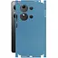 Защитная пленка StatusSKIN для Xiaomi Redmi Note 13 Pro 4G Корпус Винил Голубой глянец - миниатюра 1