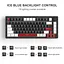Клавіатура MageGee MK-Star 75 Yellow Switch White/Black/Red (6971969727236-UA) [159846] - мініатюра 4