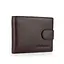Портмоне мужское кожаное De Esse LC47210-92 на кнопке коричневое - миниатюра 1