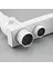 G4317-8 Змішувач для кухні однорич. силікон.гусак під фільтр лат.корп. гайка Ø35 білий Gappo 1/4, Білий - мініатюра 4