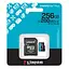 Карта памяти microSDXC (UHS-1 U3) Kingston Canvas Go! Plus 256Gb 10 A2 V30 (R200MB/s, W-160MB/s) (adapter SD) - миниатюра 2