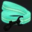 Поводок для собак нейлоновый Waudog Nylon светонакопительный Ш 20 мм Д 122 см голубой - миниатюра 2