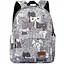 Рюкзак для ноутбука 2E 13" TeensPack Cats, Grey (2E-BPT6114GC) - мініатюра 2