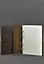 Шкіряний блокнот А5 на кільцях (софт-бук) 9.0 в м'якій коричневій обкладинці - мініатюра 3