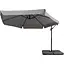 Зонт садовый Di Volio Empoli 350см серый+ Основа садового зонта - миниатюра 1