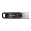 Флеш-накопичувач Sandisk USB 3.0 iXpand Go 128Gb Lightning Apple (SDIX60N-128G-GN6NE) - мініатюра 2