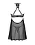 Пеньюар та трусики Obsessive Latinesa babydoll & thong XS/S - мініатюра 4
