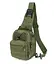 Тактическая армейская сумка через плечо Зеленый - миниатюра 2