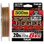 Шнур Sunline PE-Jigger ULT x8 200 м ( мulticolor) 1.7/0.225 мм 30 lb/13.0 кг - миниатюра 1