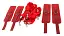 Бондажний набір Bad Kitty Naughty Toys Bed Restraints 5 шт. червоний - мініатюра 5