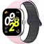 Ремінець DK CDK для Xiaomi Redmi Watch 5 Silicone Shaped Magnetic Band (018838) (pink / grey) - мініатюра 2